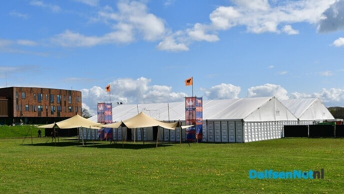 Oranjefeesten zijn er bijna klaar voor! - Foto: Johan Bokma