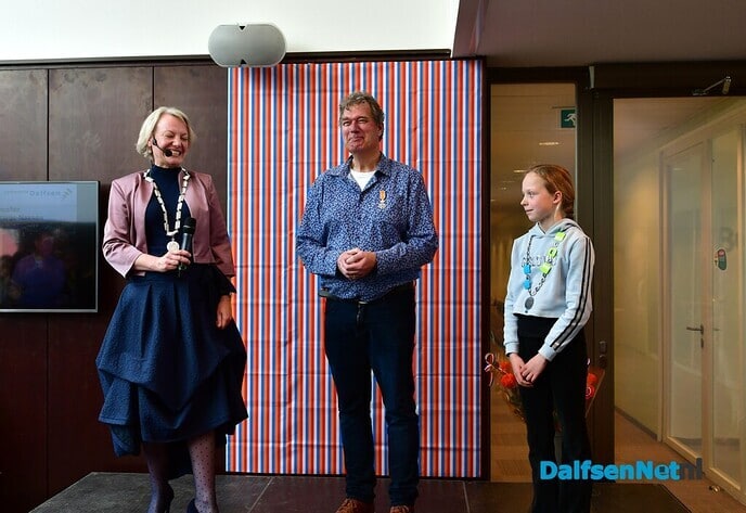Koninklijke Onderscheidingen tijdens lintjesregen 2023 in gemeente Dalfsen - Foto: Johan Bokma