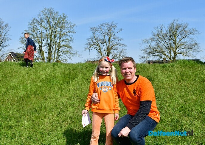 Een prachtige zonnige Koningsdag in Dalfsen - Foto: Johan Bokma