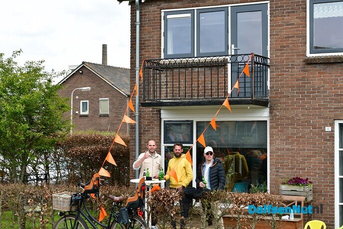 Dalfser Optocht gezien vanaf de trekker - Foto: Johan Bokma