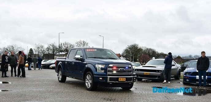 American car show bij de Roadrunner - Foto: Johan Bokma