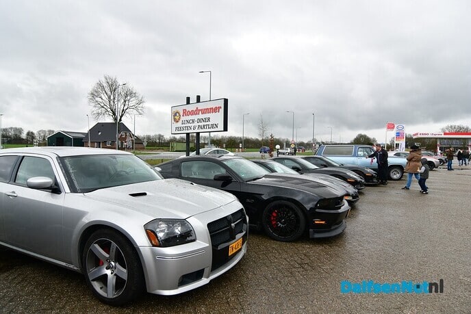 American car show bij de Roadrunner - Foto: Johan Bokma