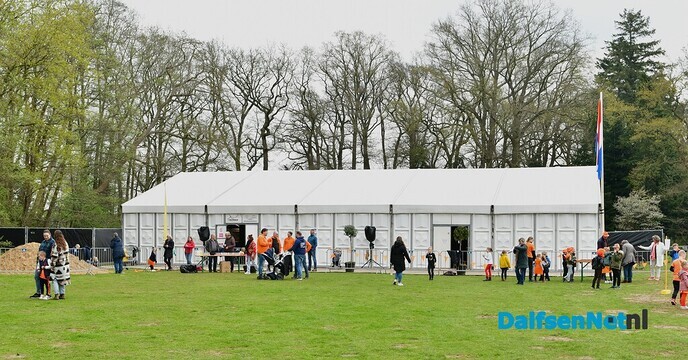 Oranjefeesten zijn er bijna klaar voor! - Foto: Johan Bokma