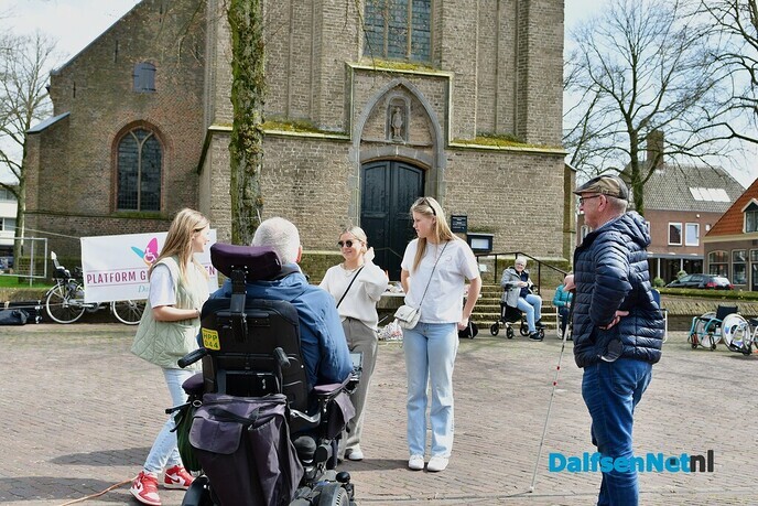 Leerzame dag tijdens presentatie Stichting Platform Gehandicapten Dalfsen - Foto: Johan Bokma