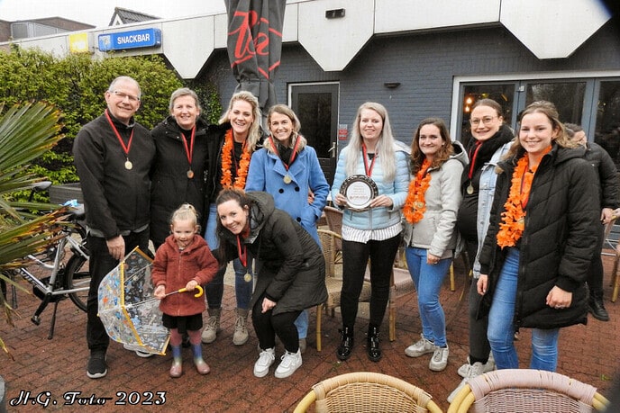 Vier teams van Ouvol kampioen