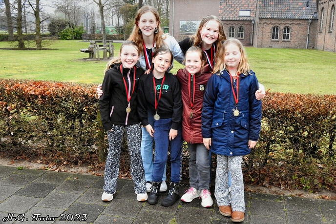Vier teams van Ouvol kampioen