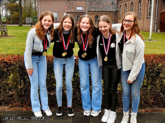 Vier teams van Ouvol kampioen
