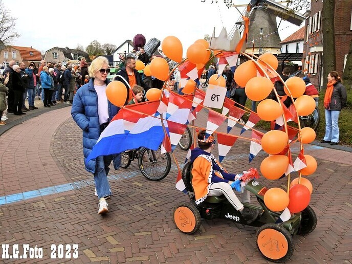Oranje optocht Dalfsen 2023