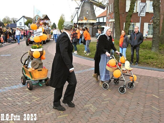 Oranje optocht Dalfsen 2023