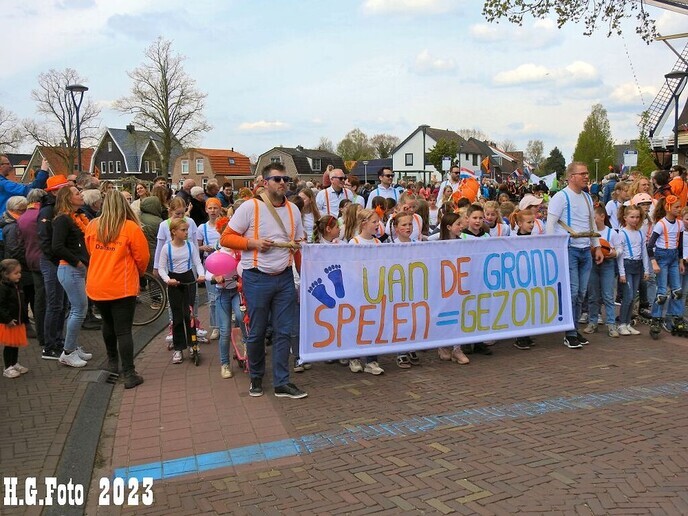 Oranje optocht Dalfsen 2023