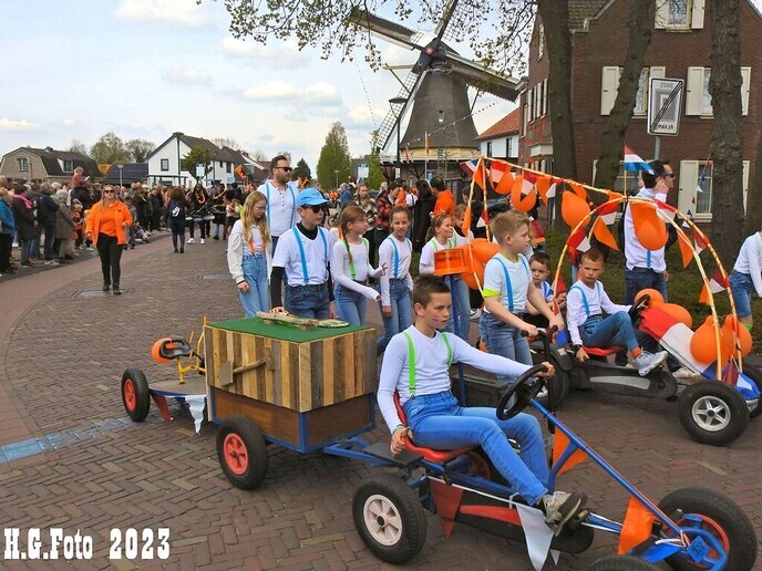 Oranje optocht Dalfsen 2023