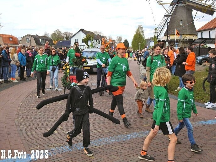 Oranje optocht Dalfsen 2023
