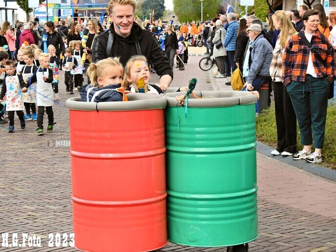 Oranje optocht Dalfsen 2023