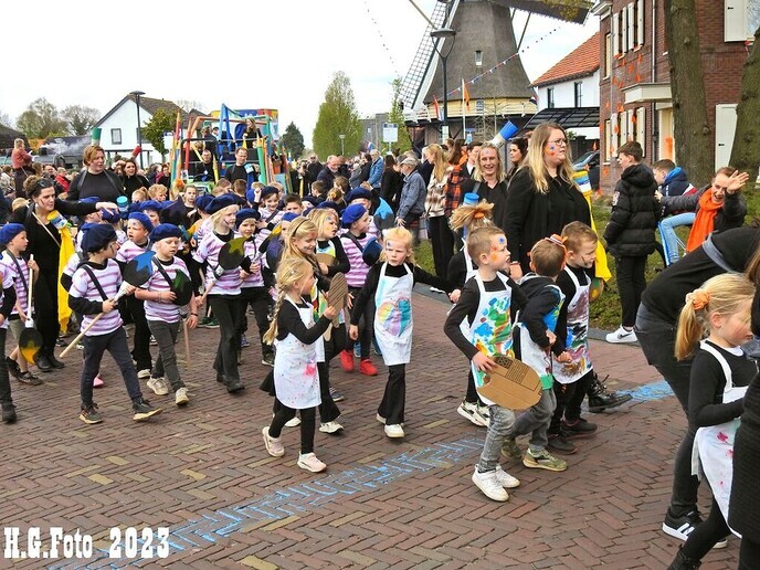 Oranje optocht Dalfsen 2023