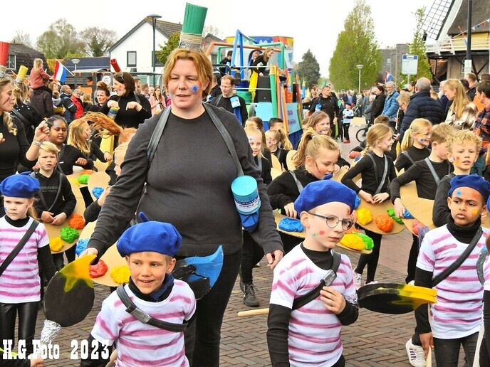 Oranje optocht Dalfsen 2023