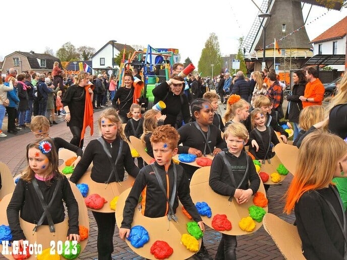 Oranje optocht Dalfsen 2023