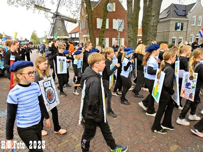 Oranje optocht Dalfsen 2023