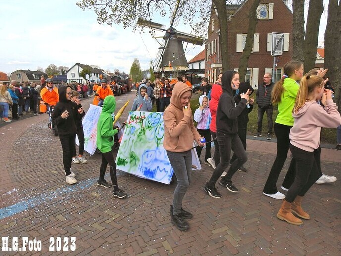 Oranje optocht Dalfsen 2023