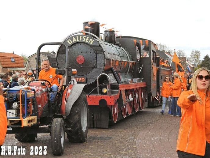 Oranje optocht Dalfsen 2023