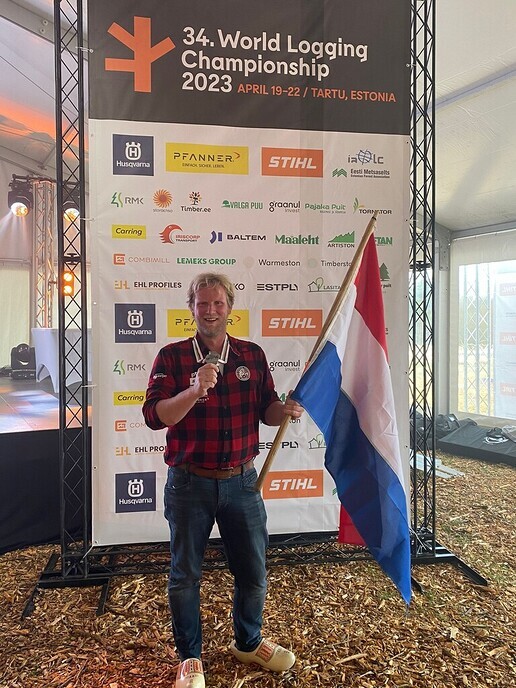 Martijn Meijer 2e bij wereldkampioenschappen - Foto: Eigen geleverde foto