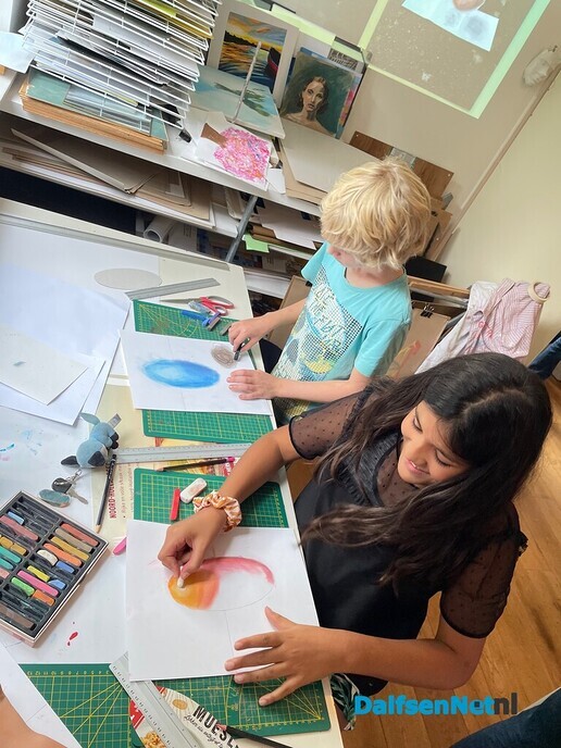 Kinderatelier (8+), workshop 3D-illusie tekenen - Foto: Ingezonden foto