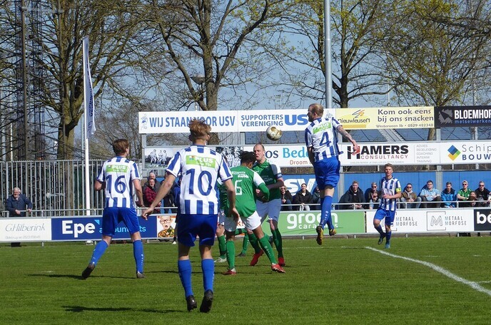 USV klopt koploper Olyphia 2-1 - Foto: Ingezonden foto