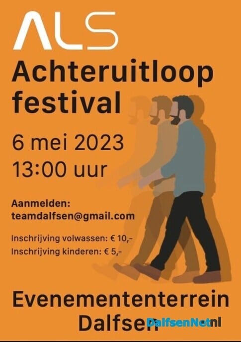Achteruitloop festival - Foto: Ingezonden foto