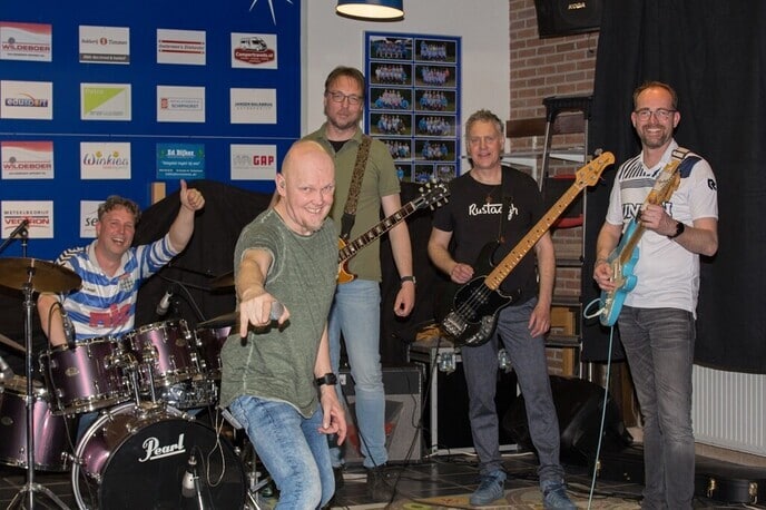 USV Band speelt pannen van het dak - Foto: Eigen geleverde foto