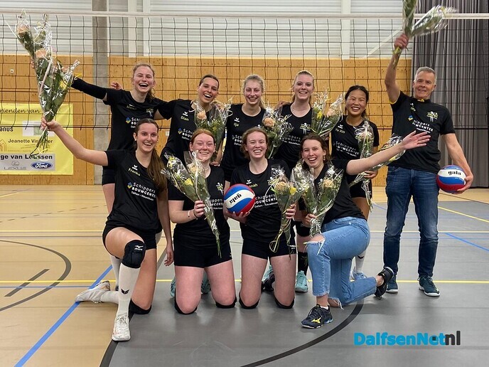 Dalvo Dames 1 kampioen - Foto: Ingezonden foto