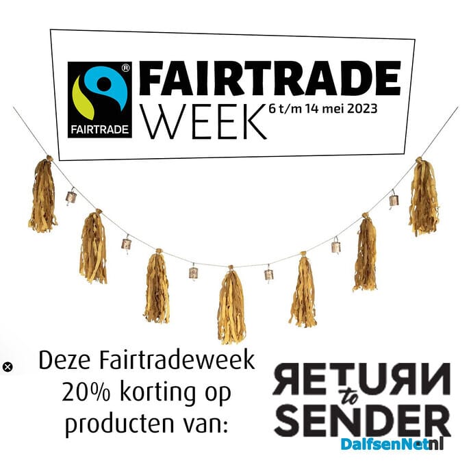 Fairtrade Week: 6-14 mei 2023 - Foto: Ingezonden foto