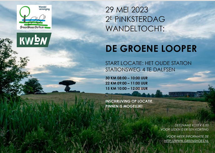 Wandeltochten De Groene Loper - Foto: Ingezonden foto