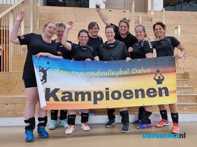 Spannende laatste avond 62e zomeravondvolleybal Dalvo - Foto: Ingezonden foto