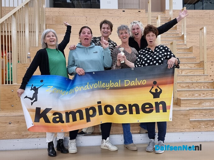 Spannende laatste avond 62e zomeravondvolleybal Dalvo - Foto: Ingezonden foto