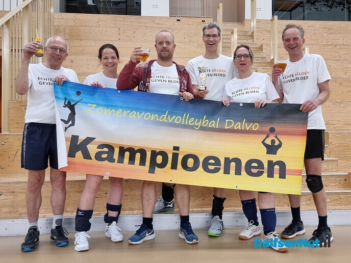 Spannende laatste avond 62e zomeravondvolleybal Dalvo - Foto: Ingezonden foto