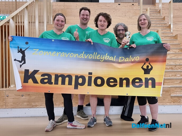 Spannende laatste avond 62e zomeravondvolleybal Dalvo - Foto: Ingezonden foto
