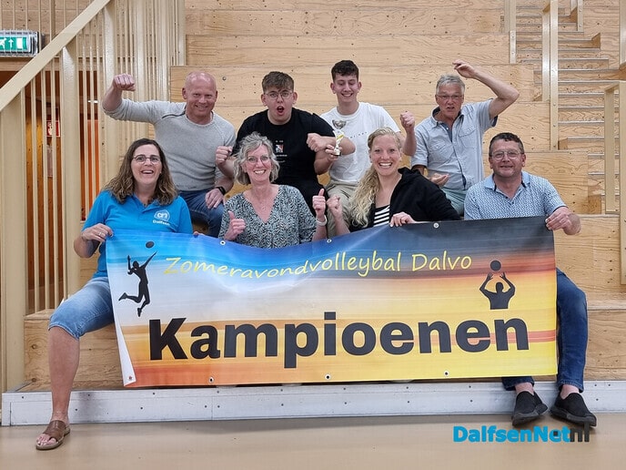 Spannende laatste avond 62e zomeravondvolleybal Dalvo - Foto: Ingezonden foto