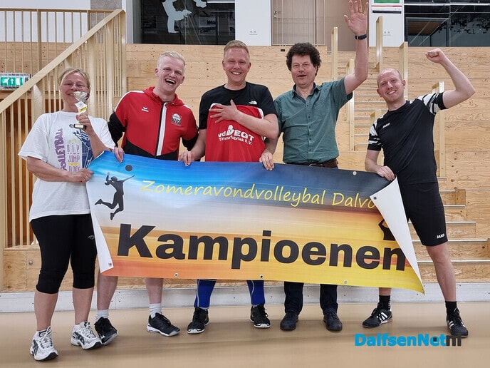 Spannende laatste avond 62e zomeravondvolleybal Dalvo - Foto: Ingezonden foto