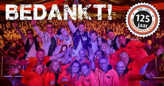 Bedankt! - Foto: Ingezonden foto