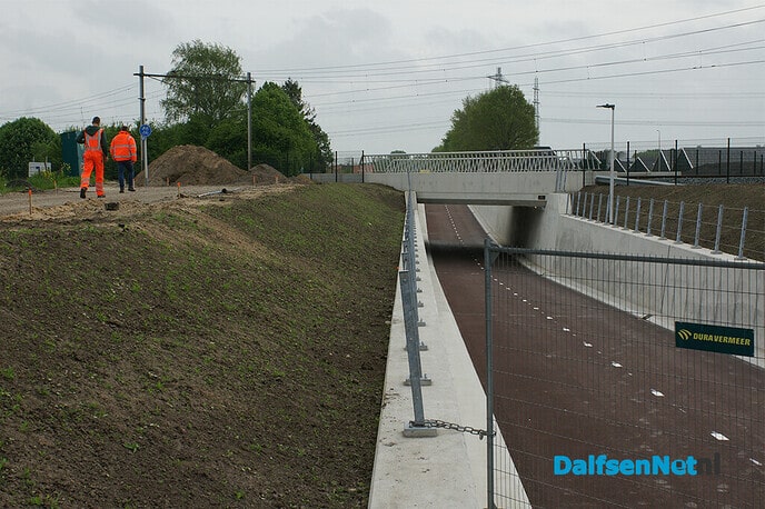 Fietstunnel spoorlijn Hessenweg gaat volgende week open - Foto: Paul Scholten