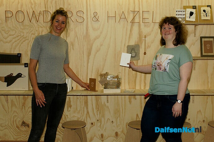 Nieuwe winkel van Top Vechtdal met Powdersandhazel - Foto: Paul Scholten