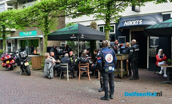 Motortoertocht bij Nikki’s 12 Mei 2024 - Foto: Johan Bokma