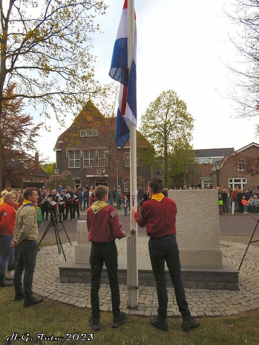 4 Mei herdenking Nieuwleusen