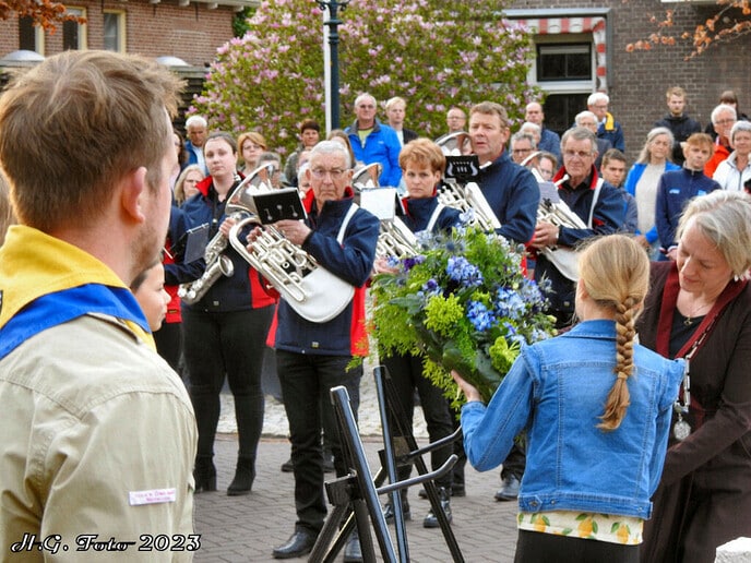 4 Mei herdenking Nieuwleusen