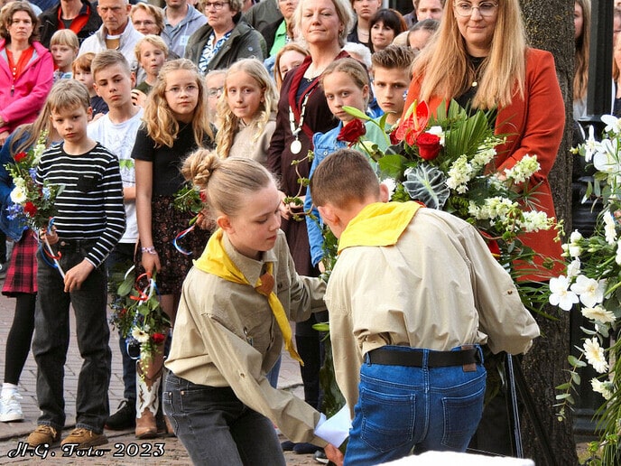 4 Mei herdenking Nieuwleusen