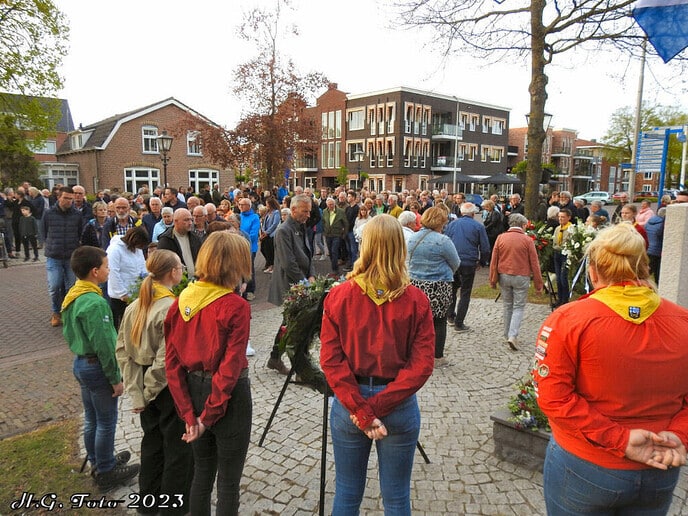 4 Mei herdenking Nieuwleusen