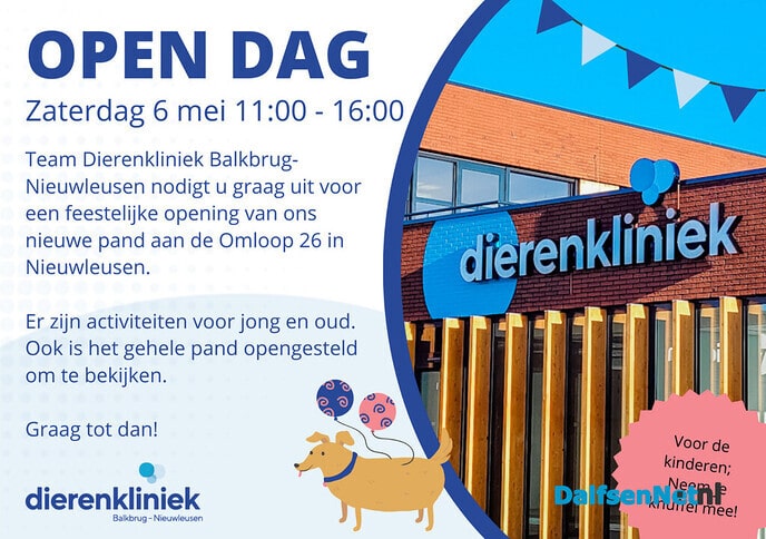 Open Dag nieuwe Dierenkliniek en Fysio - Foto: Ingezonden foto