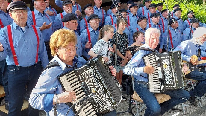 Drukke dagen voor de Stuwzangers - Foto: Ingezonden foto