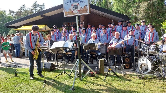 Drukke dagen voor de Stuwzangers - Foto: Ingezonden foto