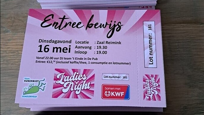 16 Mei Ladies Night Team Sukerbiet