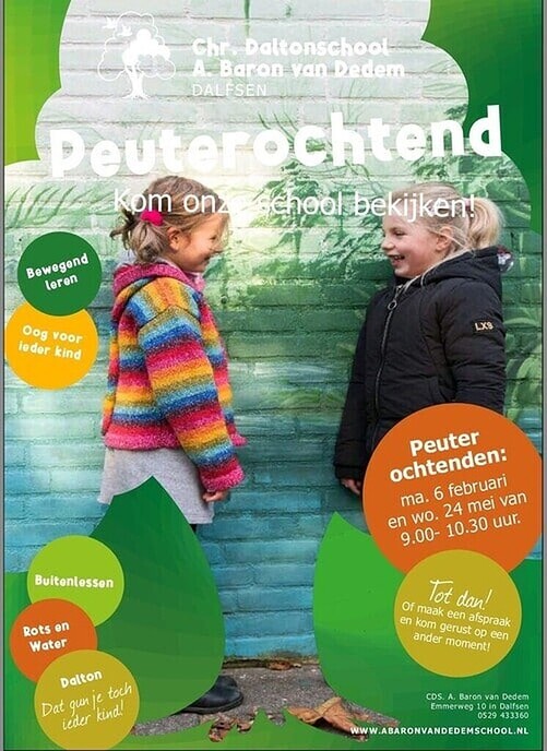 Peuterochtend op CDS A. Baron van Dedem